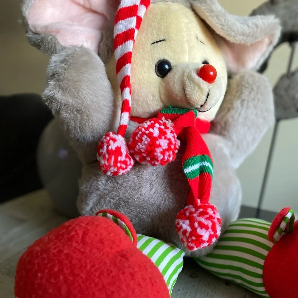 Vintage 1986 KMART Dan Dee Christmas MOUSE 22” - Picture 3 of 8